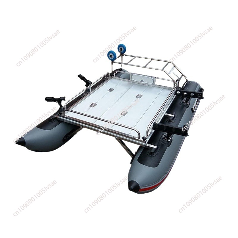 Fishing Boat Inflatable - Perahu Karet Aluminium PVC Pontoon 1/2/4